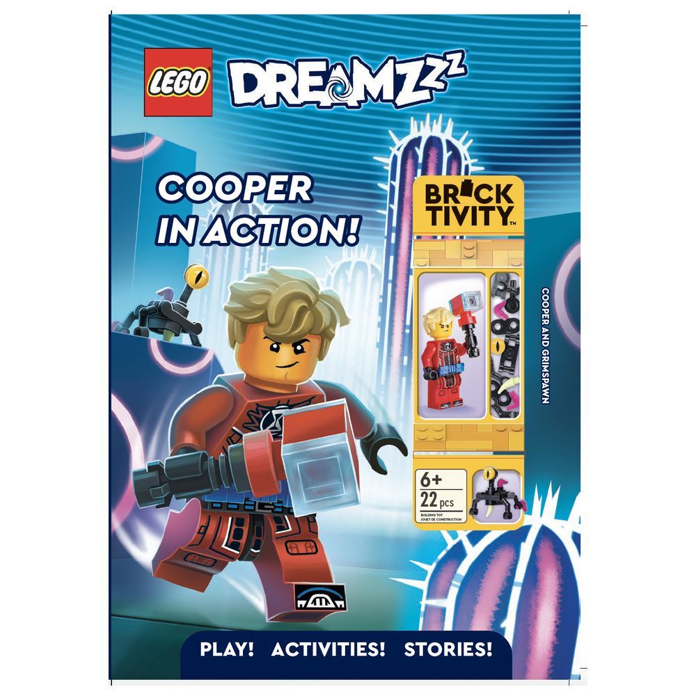 Lego - Dreams Cooper In Action Activity Book - 22 Pcs