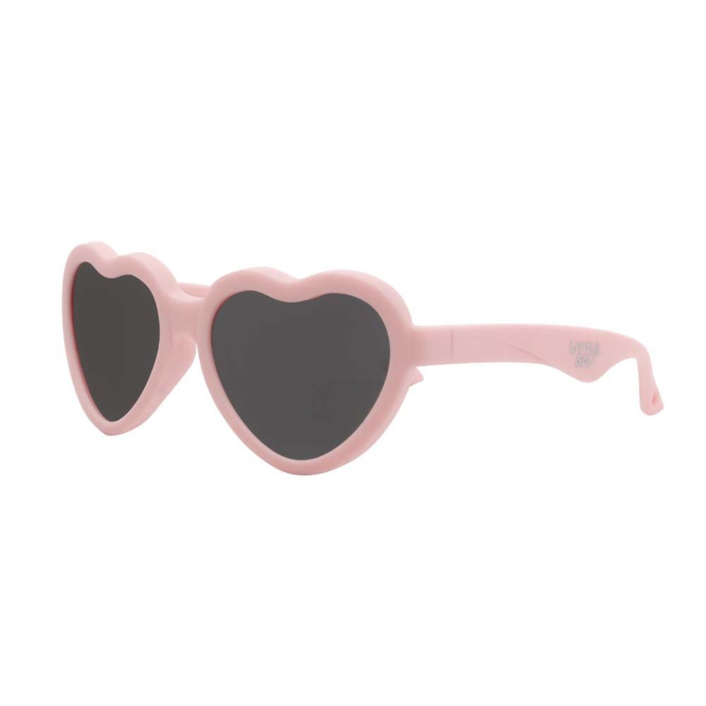 Little Sol+ - Ella Heart Baby Sunglasses - Rose