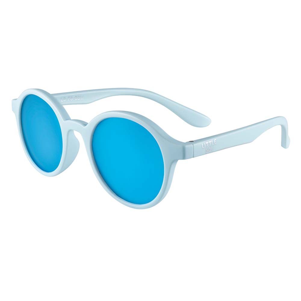 Cleo - Baby Blue Mirrored Kids Sunglasses