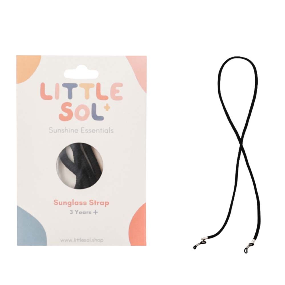 Little Sol+ - Sunglass Strap - Onyx Black