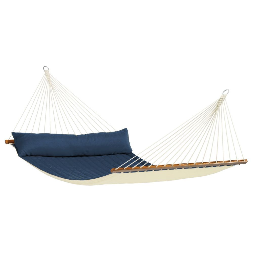 La Siesta - Alabama Spreader Bar Hammock - Navy Blue - King Size