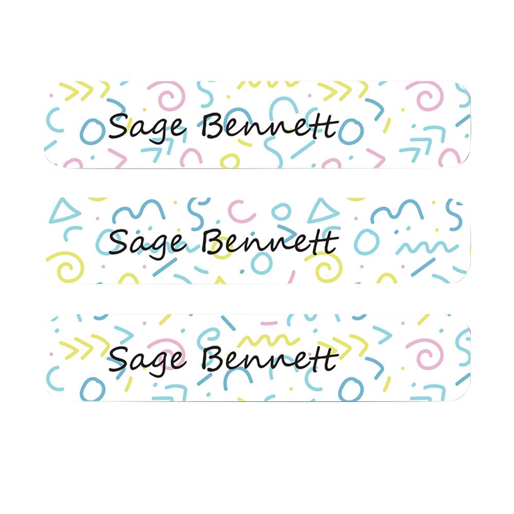 Ladybug Labels - Personalized Iron On Labels - Simply Confetti - 50pcs