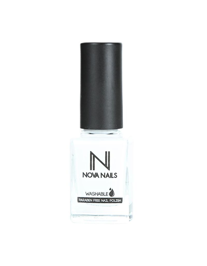 Nova Nails Water Based Nail Polish Snow White #10 11ml