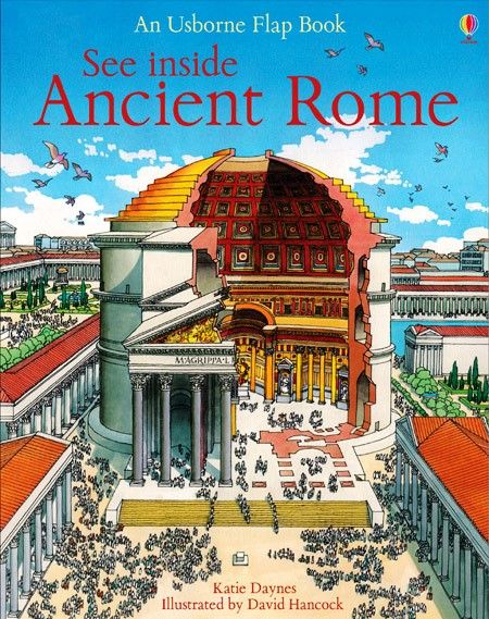 Usborne Books: Flap Book - See Inside Ancient Rome