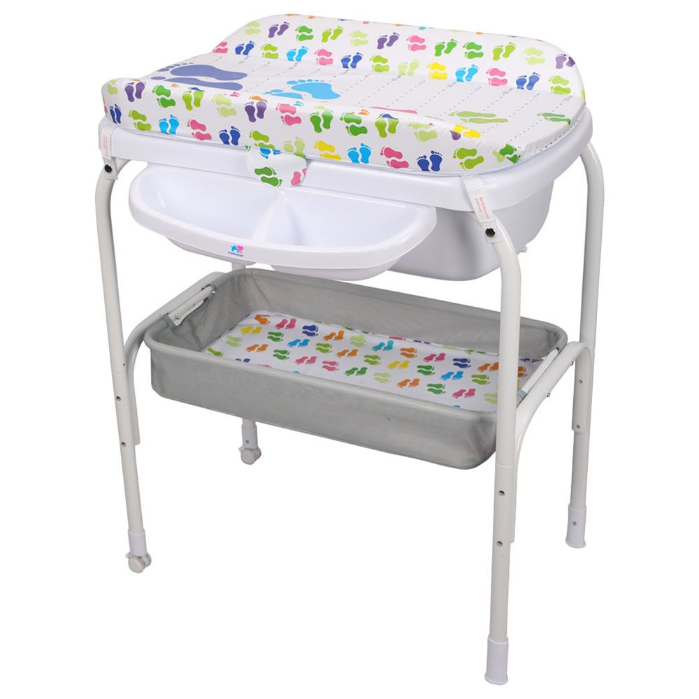 TheKiddoz - Bath & Changing Table - Little Feet Design