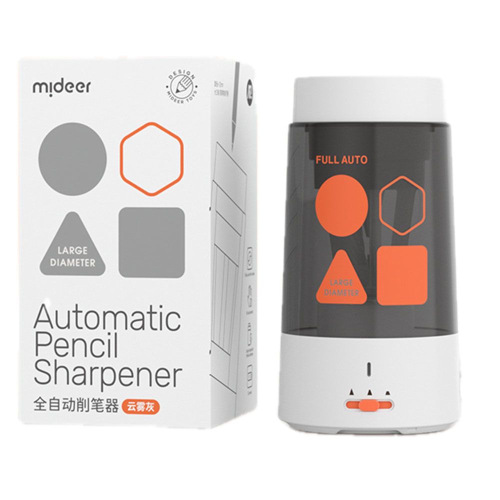 Mideer - Automatic Pencil Sharpener - Grey