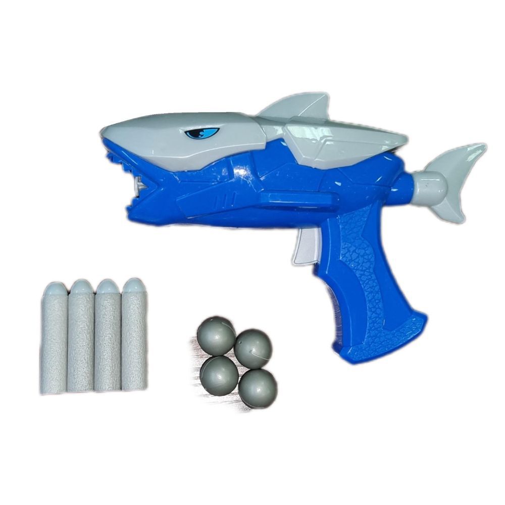 Jawda - Mechanical Shark Soft Bullet Gun - 9 Pcs