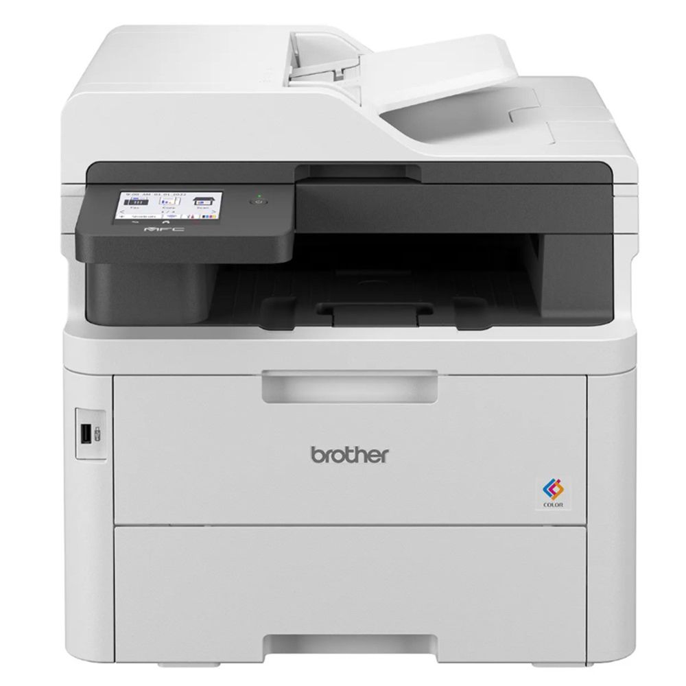 Brother - Compact Colour Laser LED Multi-Function Printer - White