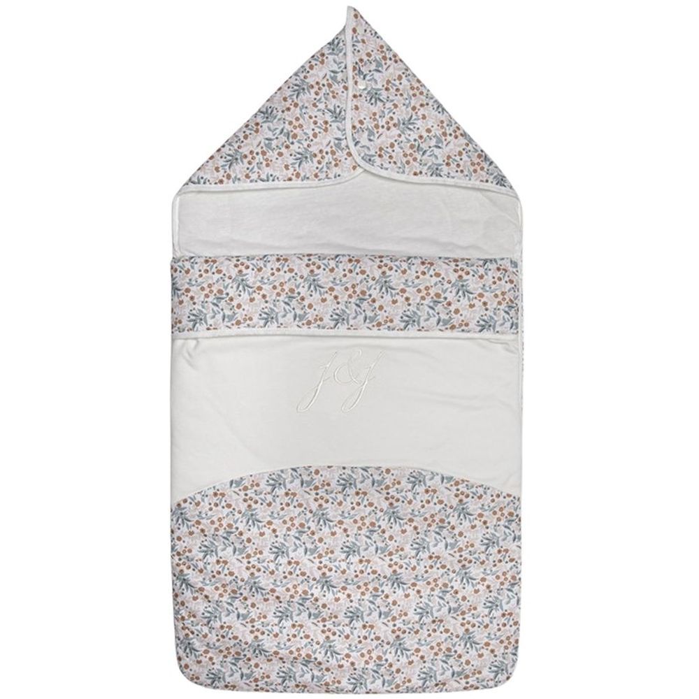 Jules & Juliette - Montgolfier Cotton Baby Nest - Flowery Print