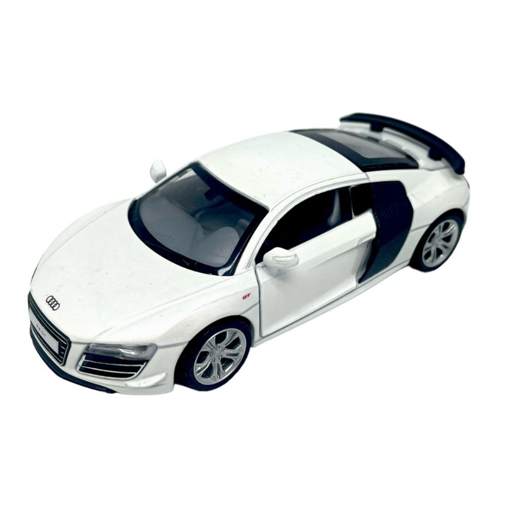 Msz - 1/32 Audi R8 Gt Car Die-Cast Replica - White