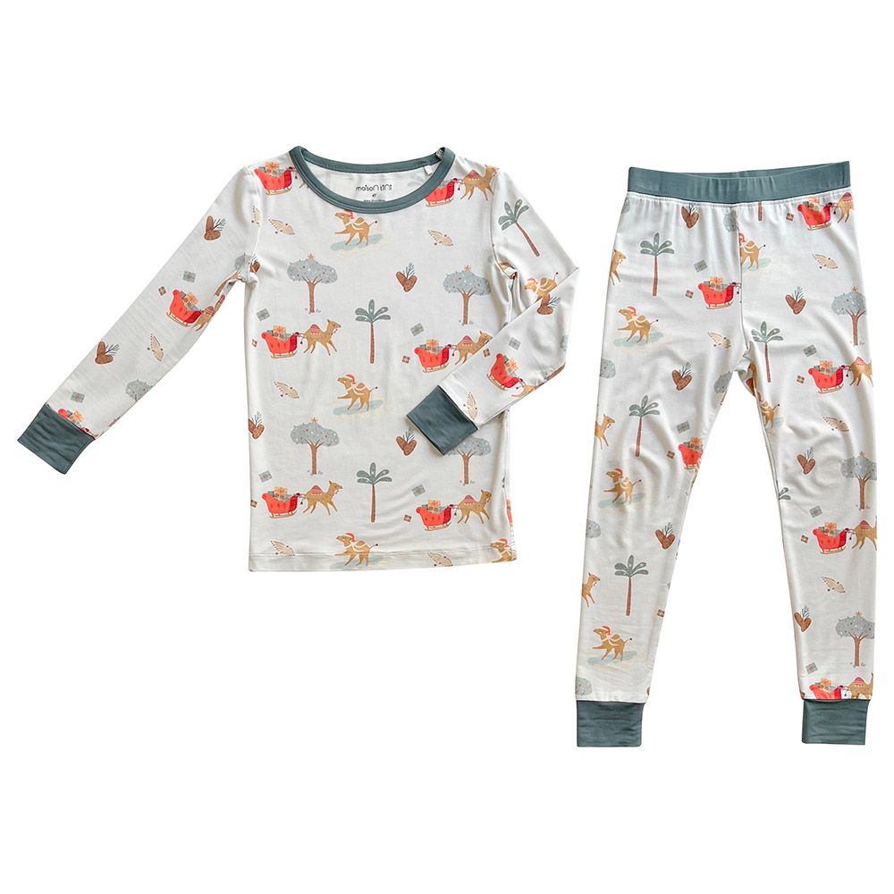 Maison Tini - 2pc-Set - Christmas In The Desert Pyjama