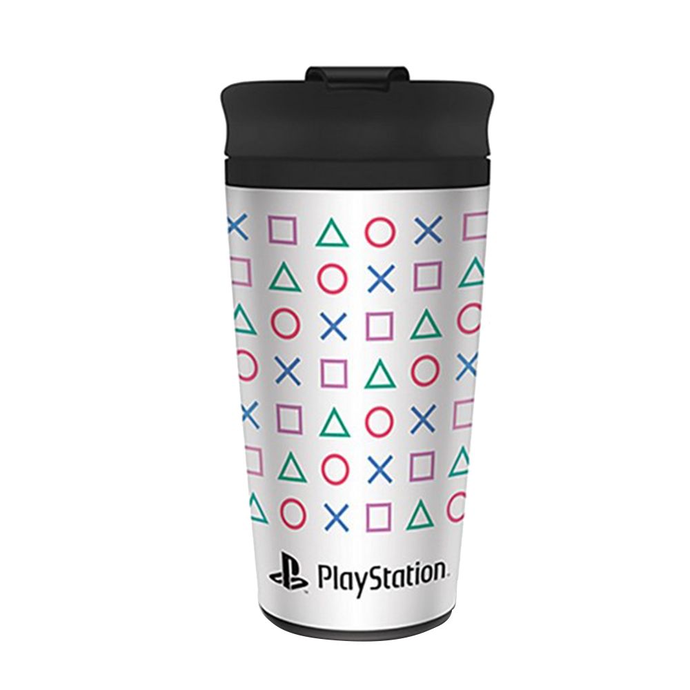 Pyramid International - Metal Travel Mug - PlayStation Shapes - 473ml