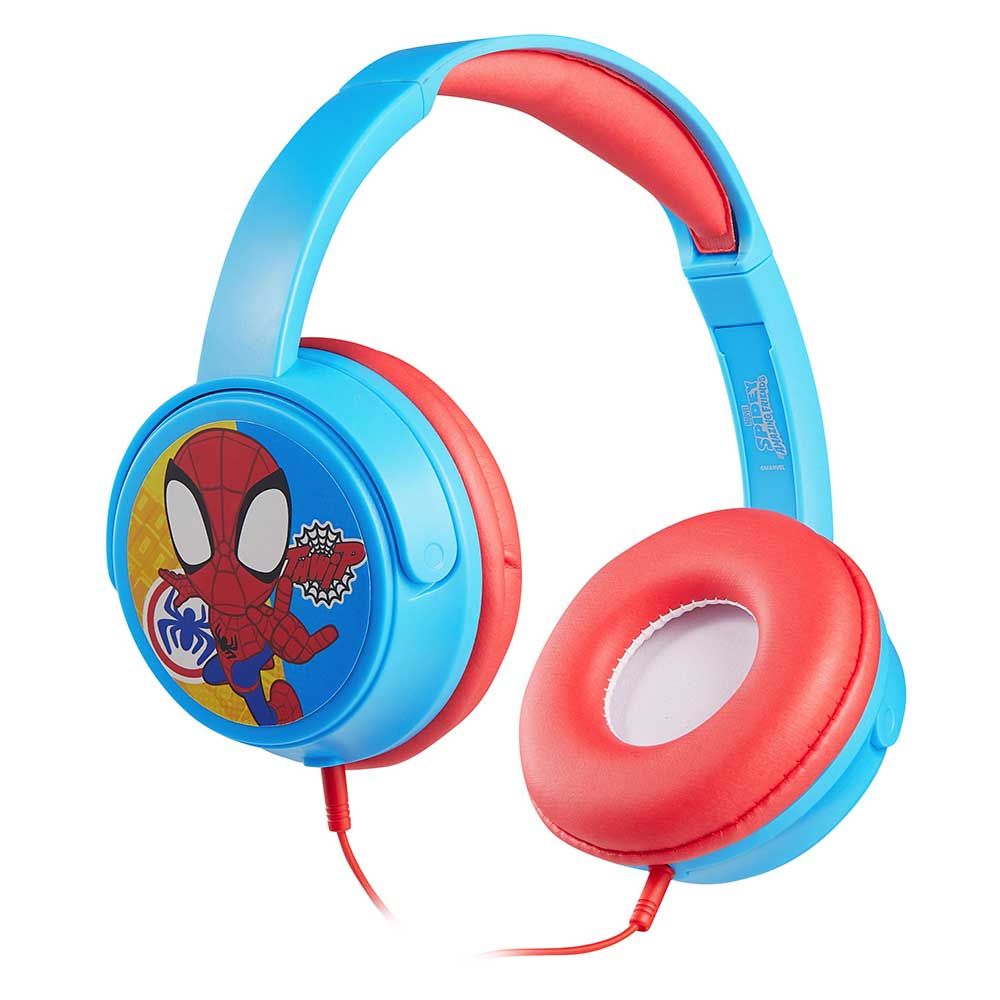 Volkano - Marvel Spidey Amazing Friends Stereo Headphones With Padded Ear Cups And 11 Stickers