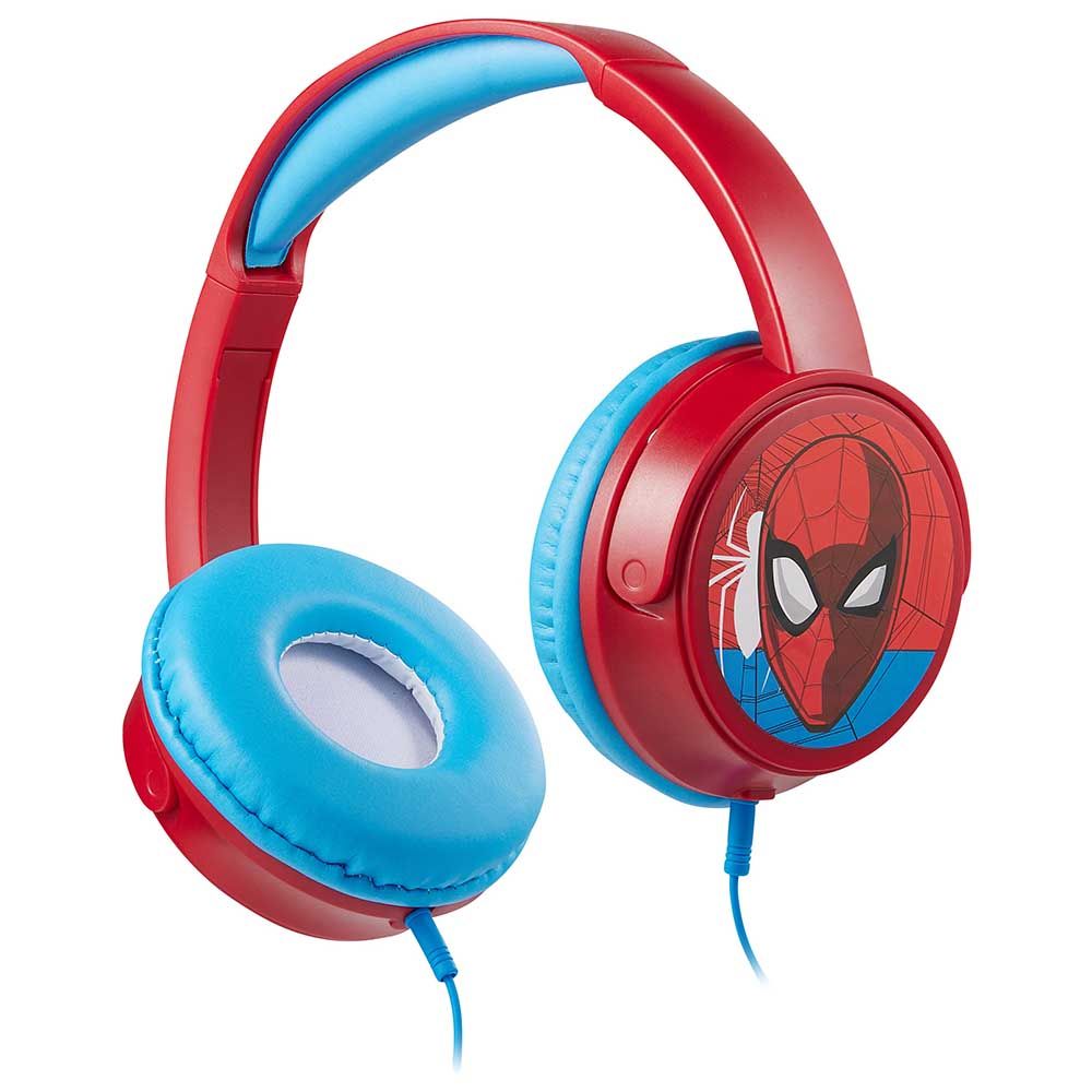 Volkano - Marvel Spiderman Stereo Headphones With Padded Ear Cups And 11 Stickers