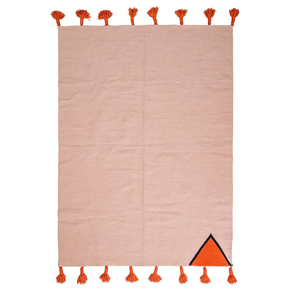 Aiida - Farida Orange Rug - Pink - Large