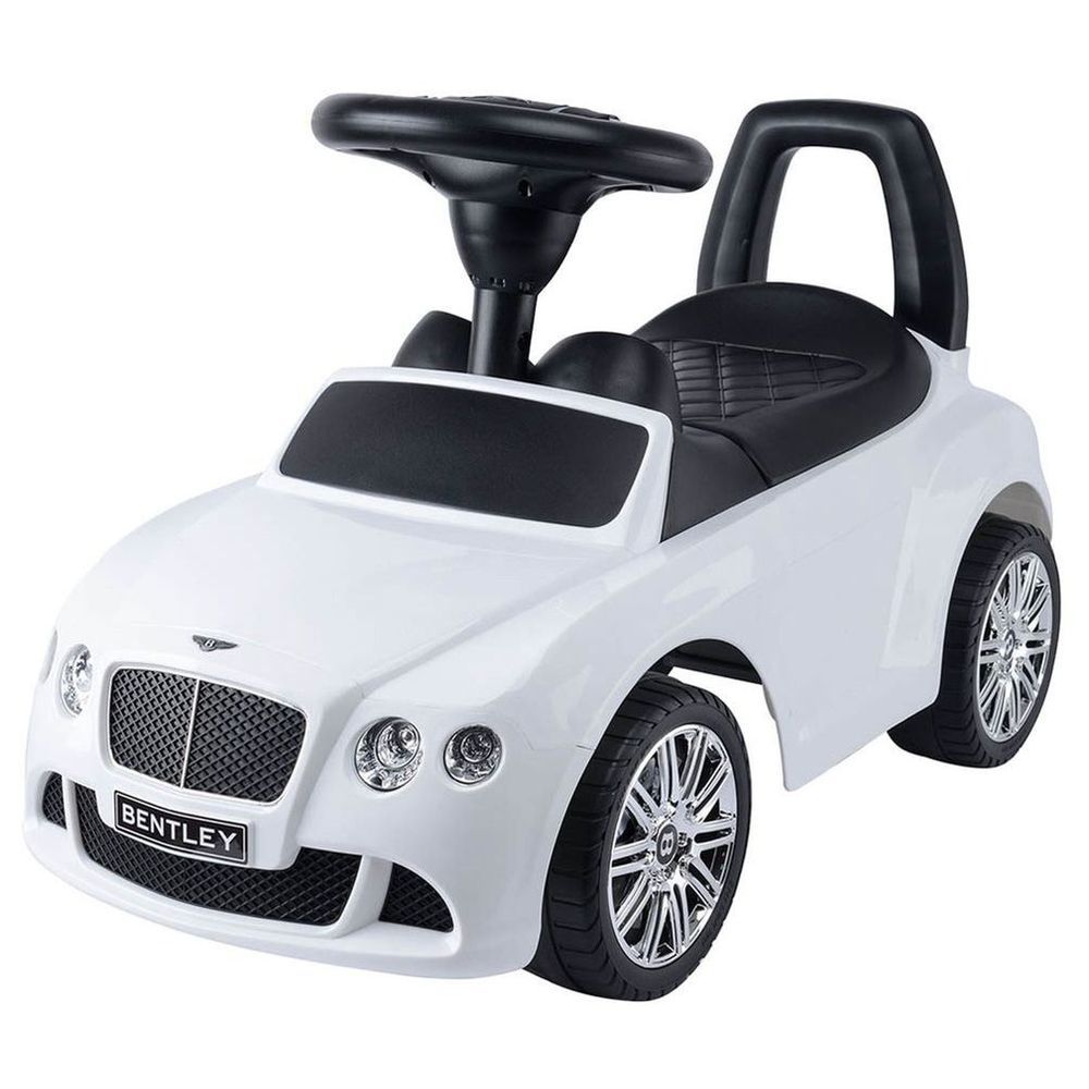 Myts - Licensed Bentley Model Kids Push Car - White