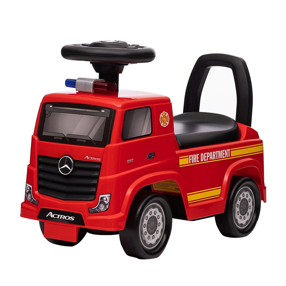 Myts - Mercedes Benz Actros Fire Fighting Push Car - Red