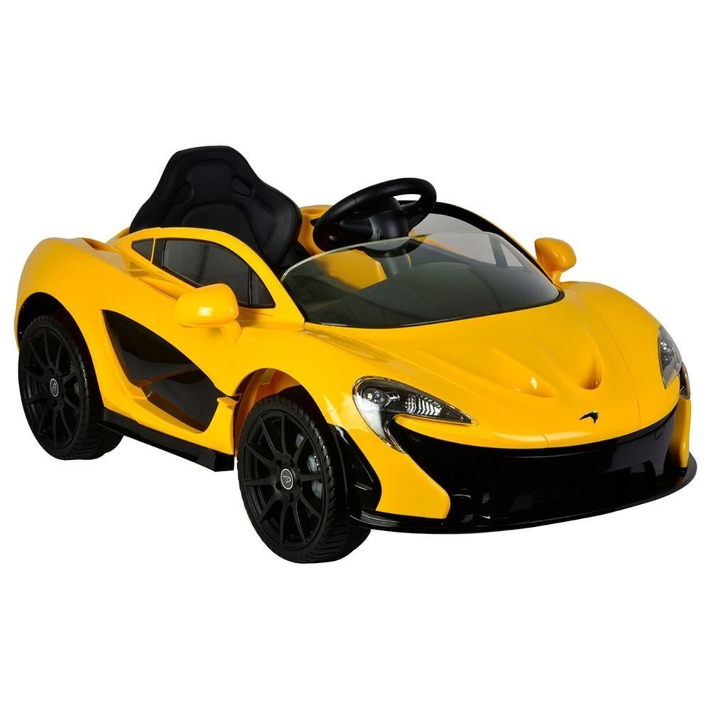 Myts - Licensed McLaren Sports Kids Ride-On Car - Yellow