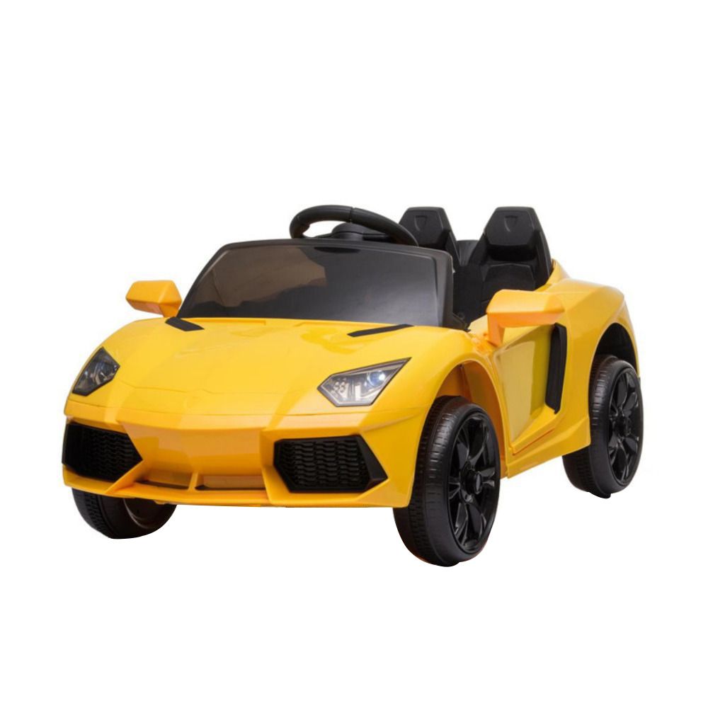 Myts - Lambo Styled Ride-On Car with Remote Control - Yellow