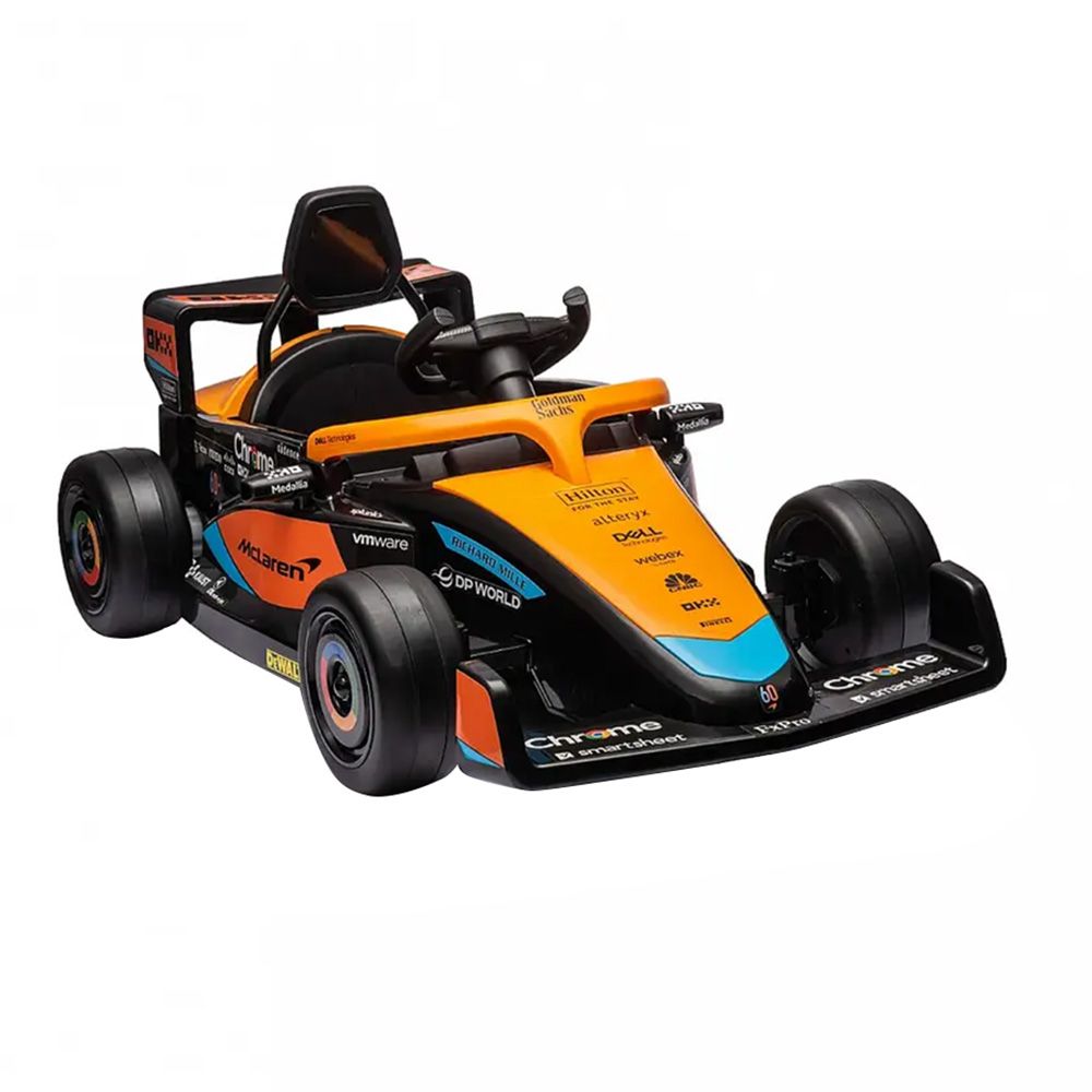 Myts - Formula One McLaren Kids Ride-On Car - Orange - 12 V