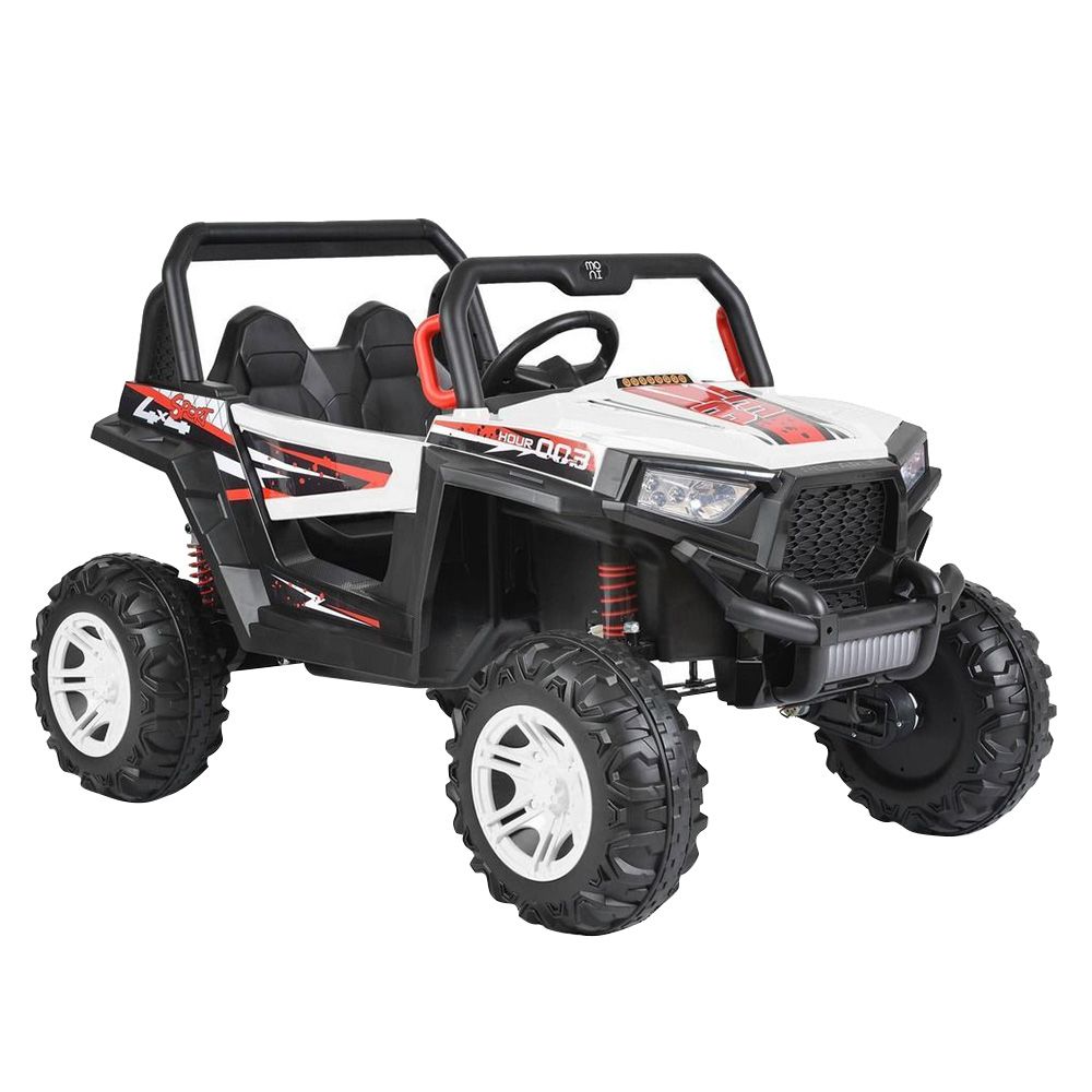 Myts - Funky Kids' Off-Road Electric Ride-On Buggy - White