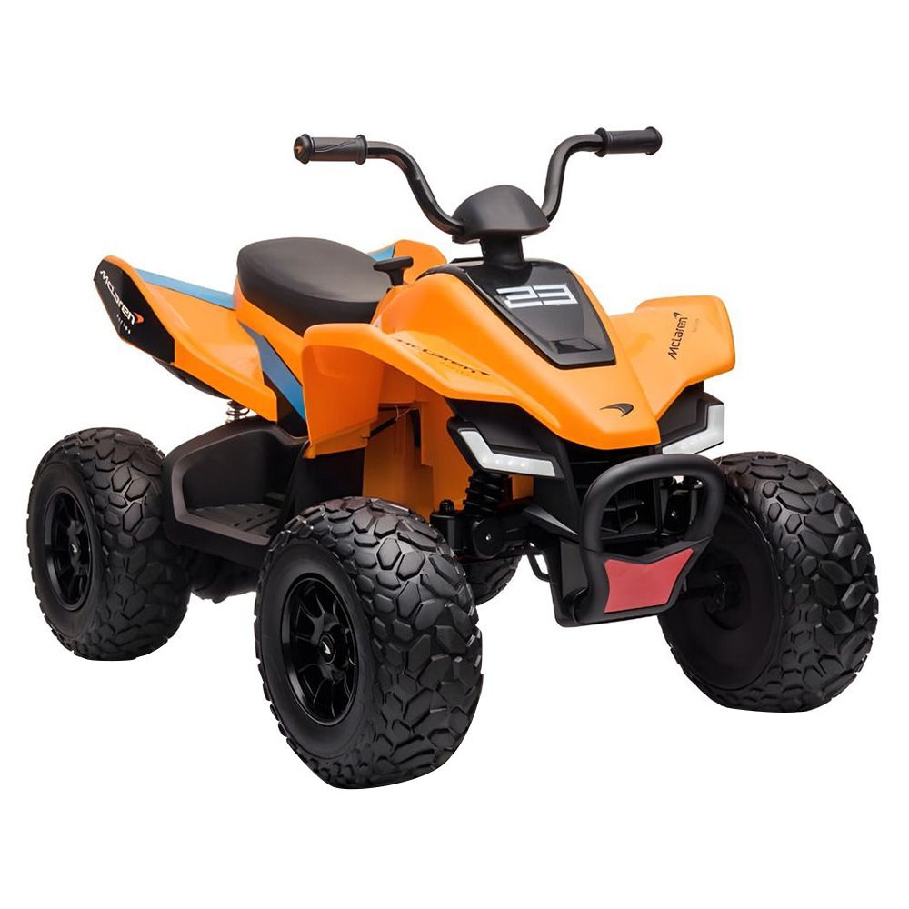 Myts - McLaren Max Rider Electric Ride-On Quad Bike - Orange - 12 V