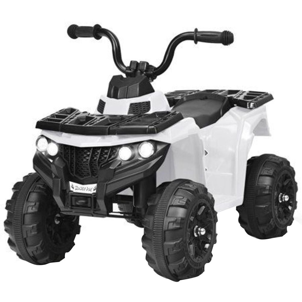 Myts - Mini ATV Kids Ride-On Quad Bikes - White - 6 V