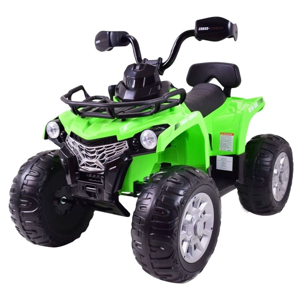 Myts - ATV Quad Kids Ride-On 4-Wheeler Quad Bike - Green - 12 V