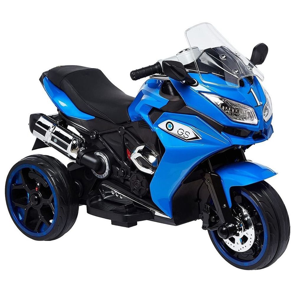 Myts - Electric Motorcycle Ride-On Super Bike - Blue - 6 V