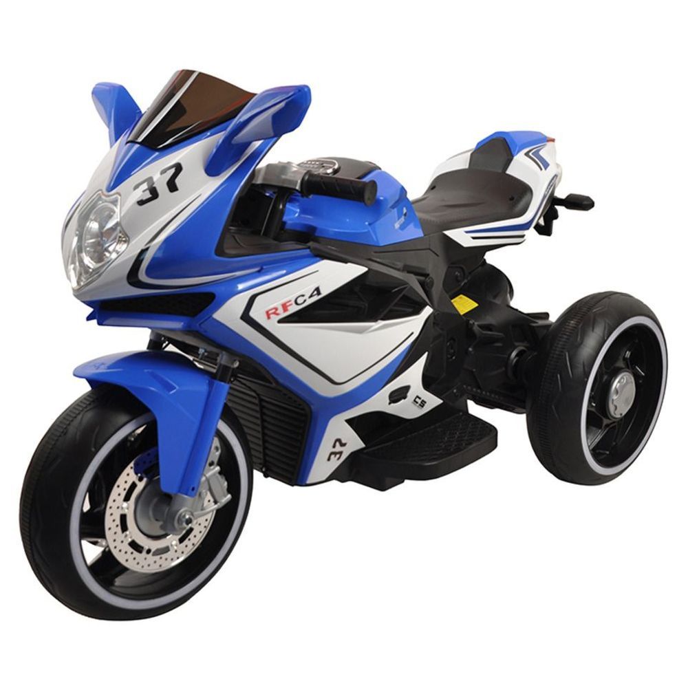 Myts - Three Wheeler Boys Ride-On Motorcycle - Blue - 6 V - 2000 W