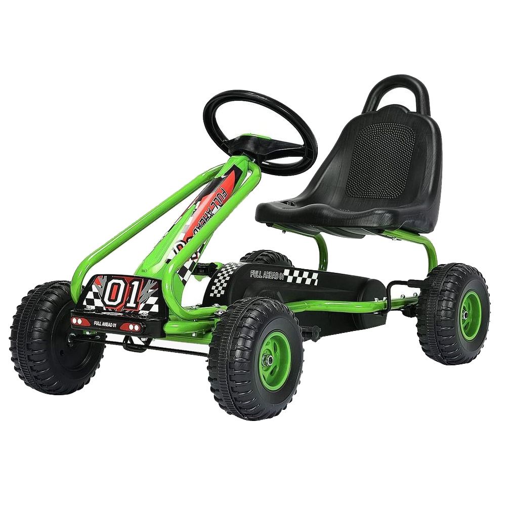 Myts - Racing Adventure Pedal Go Kart Car - Green