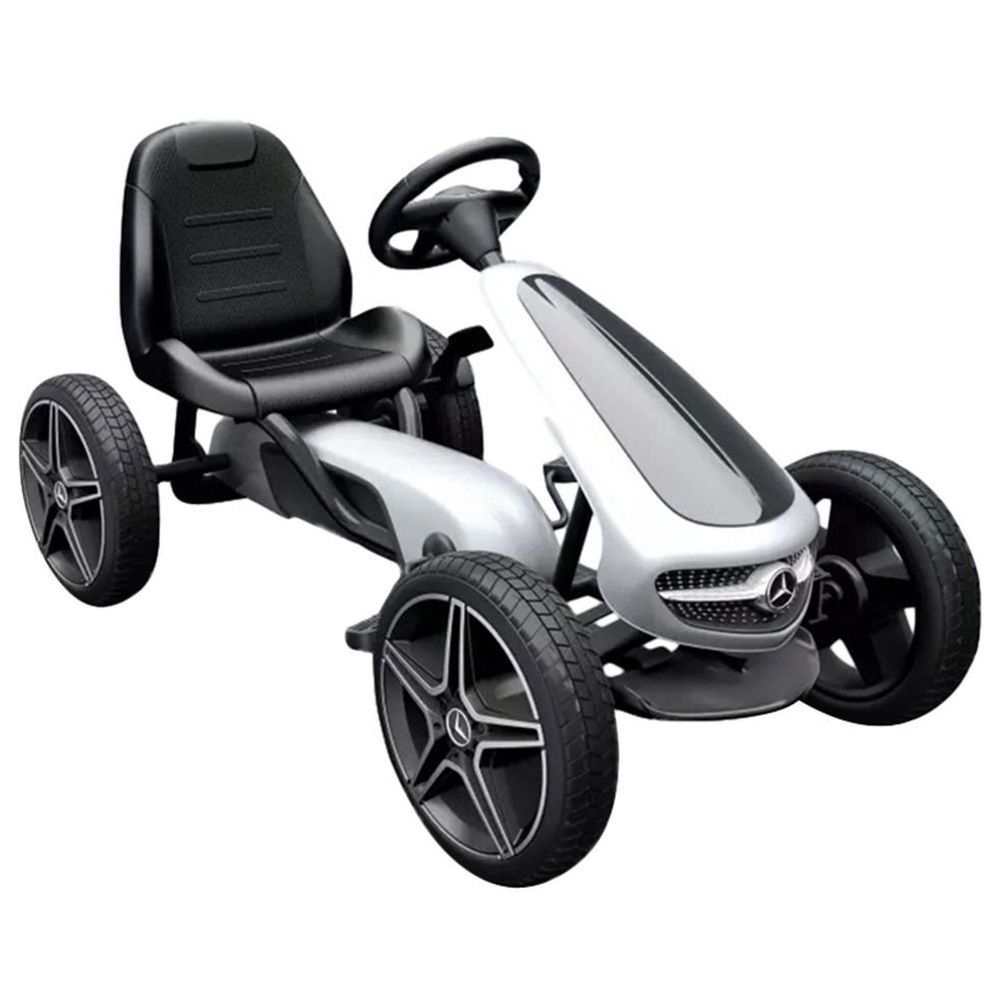 Myts - Mercedes-Benz Pedalling Go Kart Racer - White