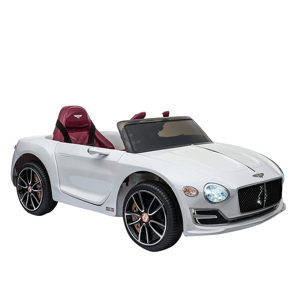 Myts - Licensed Bentley Concept Kids Ride-On Car - White - 12 V