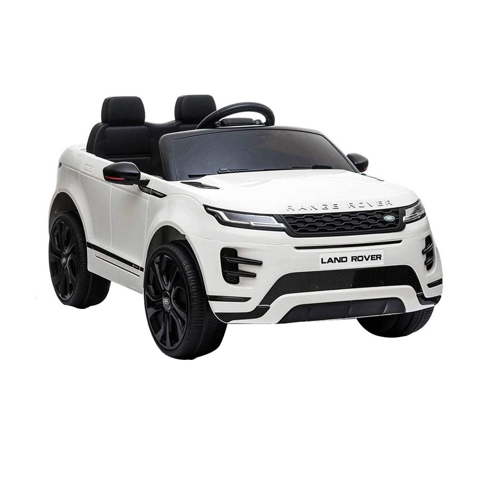 Myts - Range Rover Luxury SUV Kids Ride-On Car - White - 12 V