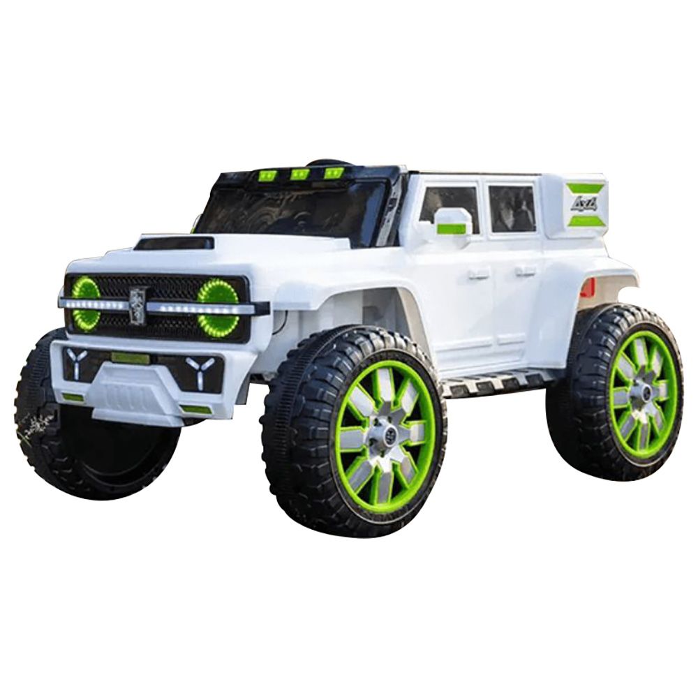 Myts - 12V Electric Rideon Suv Jeep - White