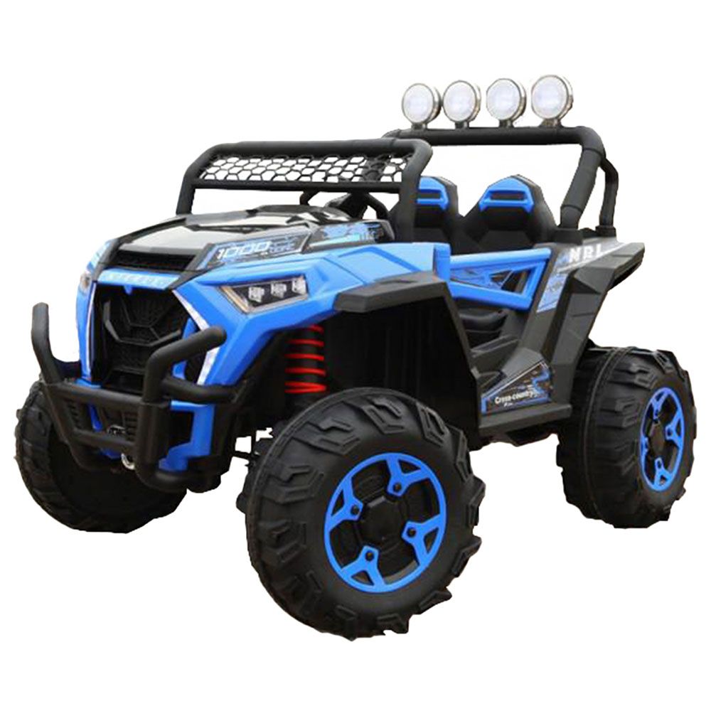 Myts - 12V Wrath Electric Kids Rideon Jeep - Blue