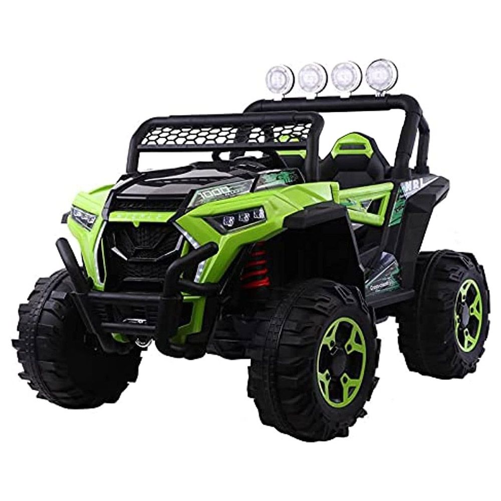 Myts - 12V Wrath Electric Kids Rideon Jeep - Green