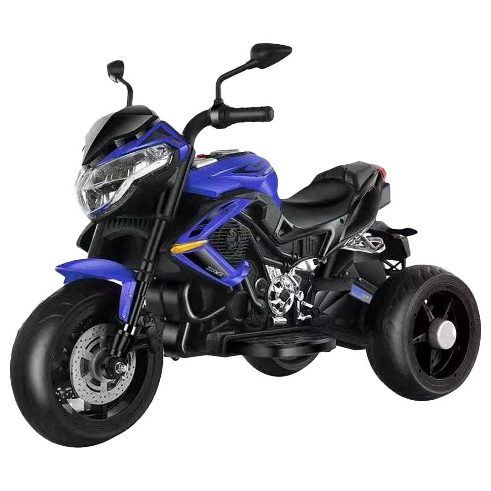 Myts - 6V Kids Electric Motorcycle Rideon - Blue