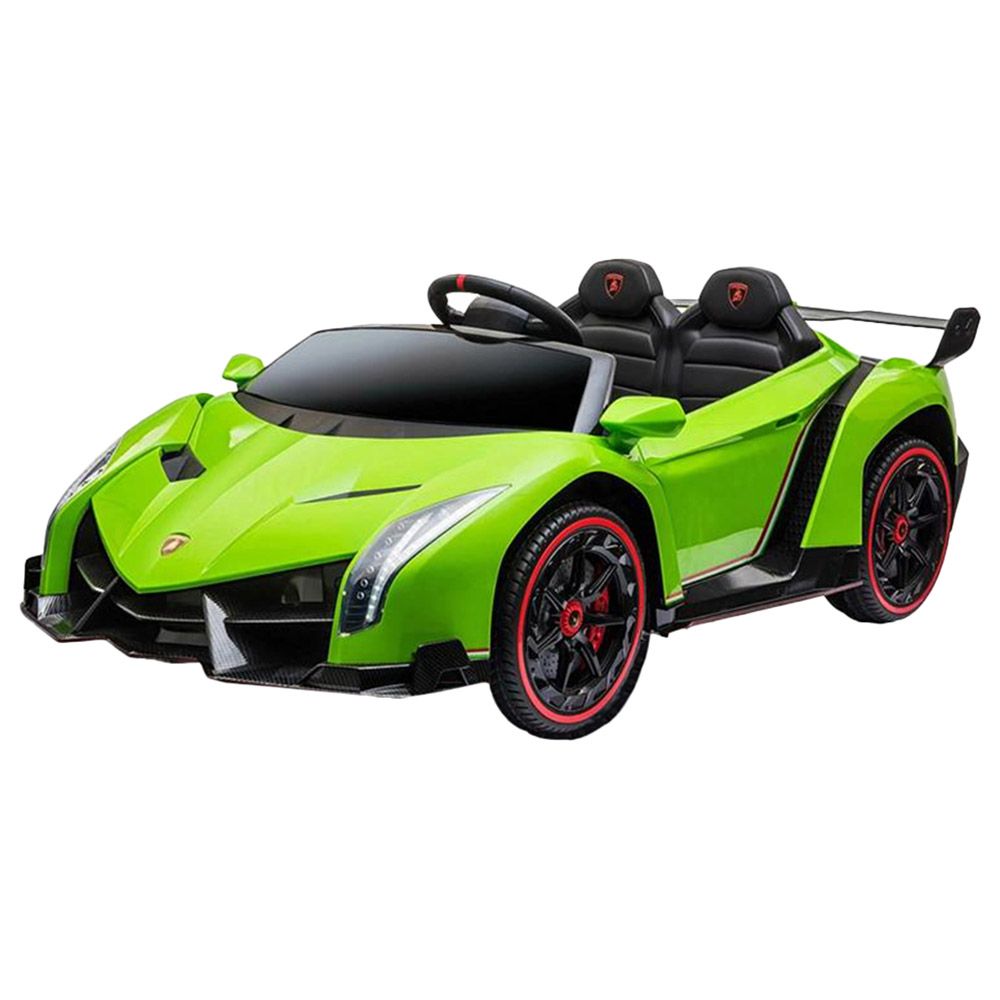 Myts - 12V Lamborghini Veneno 2 Seater Ride On Car - Green