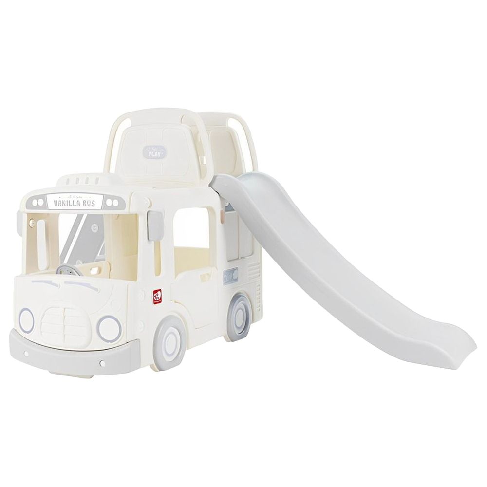 Myts - 3-in-1 Baby Bus Slide - White