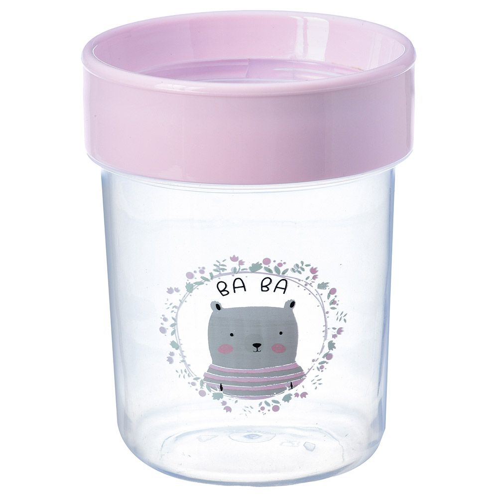 Uniq Kidz - Baby Training Cup - Clear/Pink