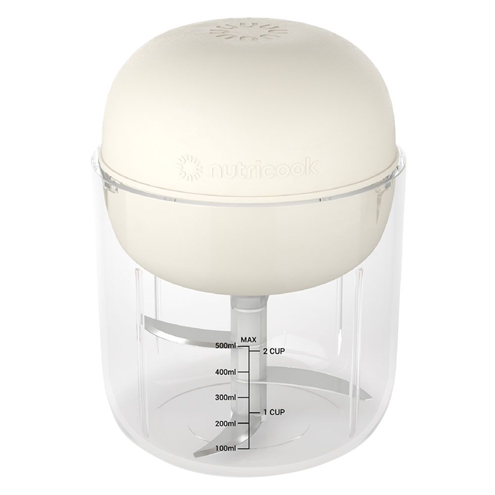 Nutricook - Choppi Cordless Rechargeable Chopper - Desert Sand