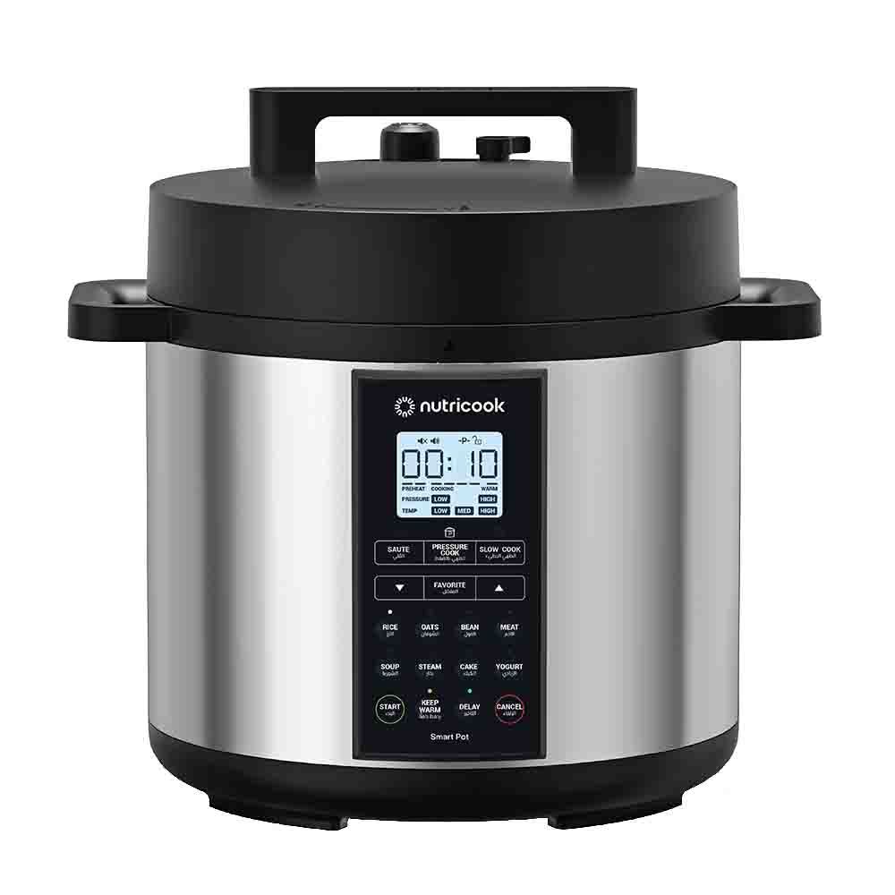 Nutricook - Prime Smart Pot 2 1000W 6L - Brushed Stainless Steel