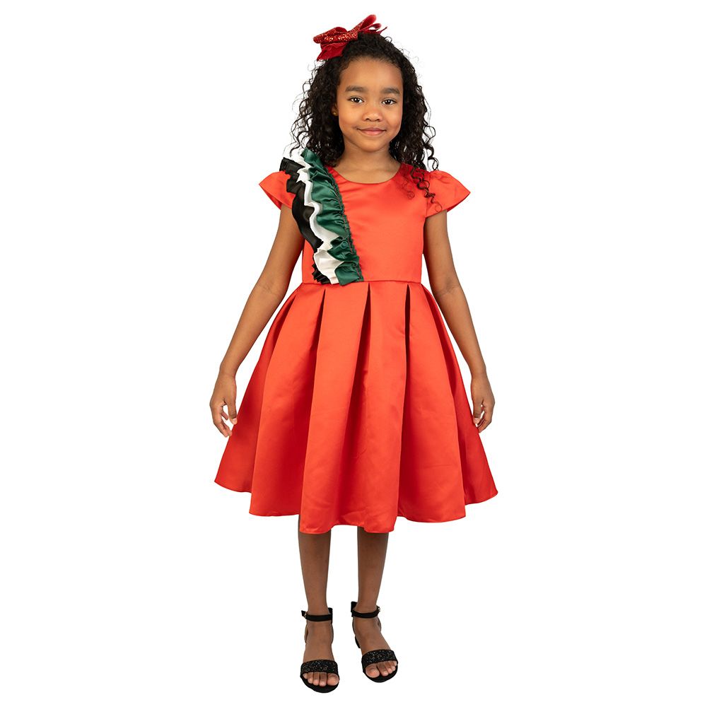 D' Daniela - UAE National Day Flag Mozah Collection Dress