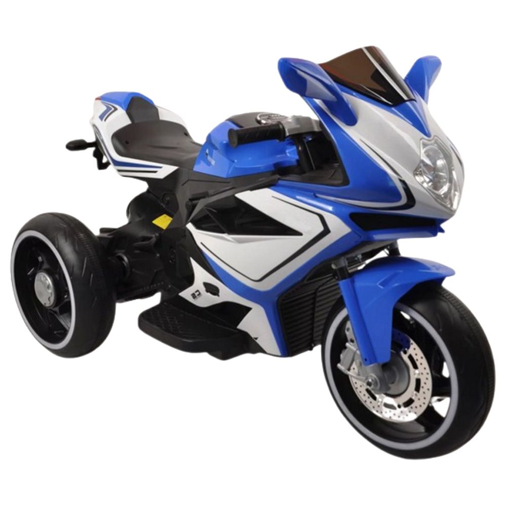 Megastar - D3 Excel Electric 3-Wheel Ride On Bike - Blue