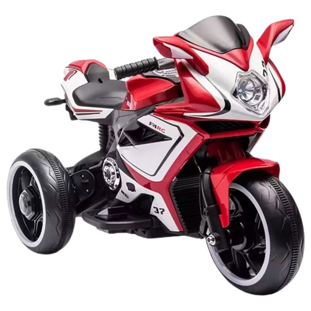 Megastar - D3 Excel Electric 3-Wheel Ride On Bike - Red