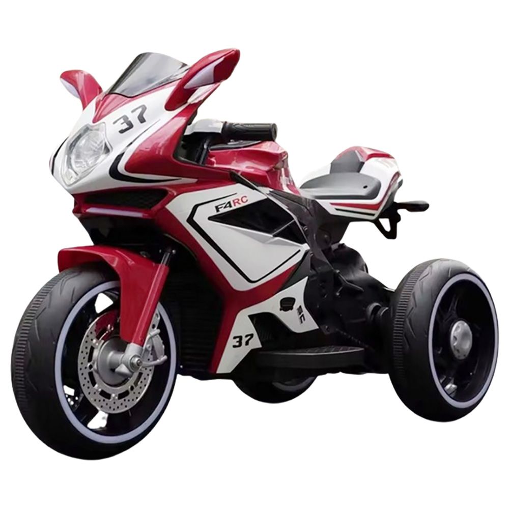 Megastar - D3 Basic Excel Electric 3-Wheel Ride On Bike - Red