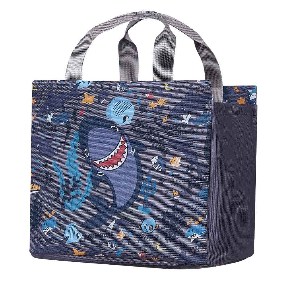 Nohoo - Shark Hand Lunch Bag - Grey - 8.27-Inch