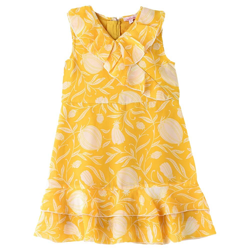 Jelliene - Blooming Adventures Style And Twirls Girl's Dress