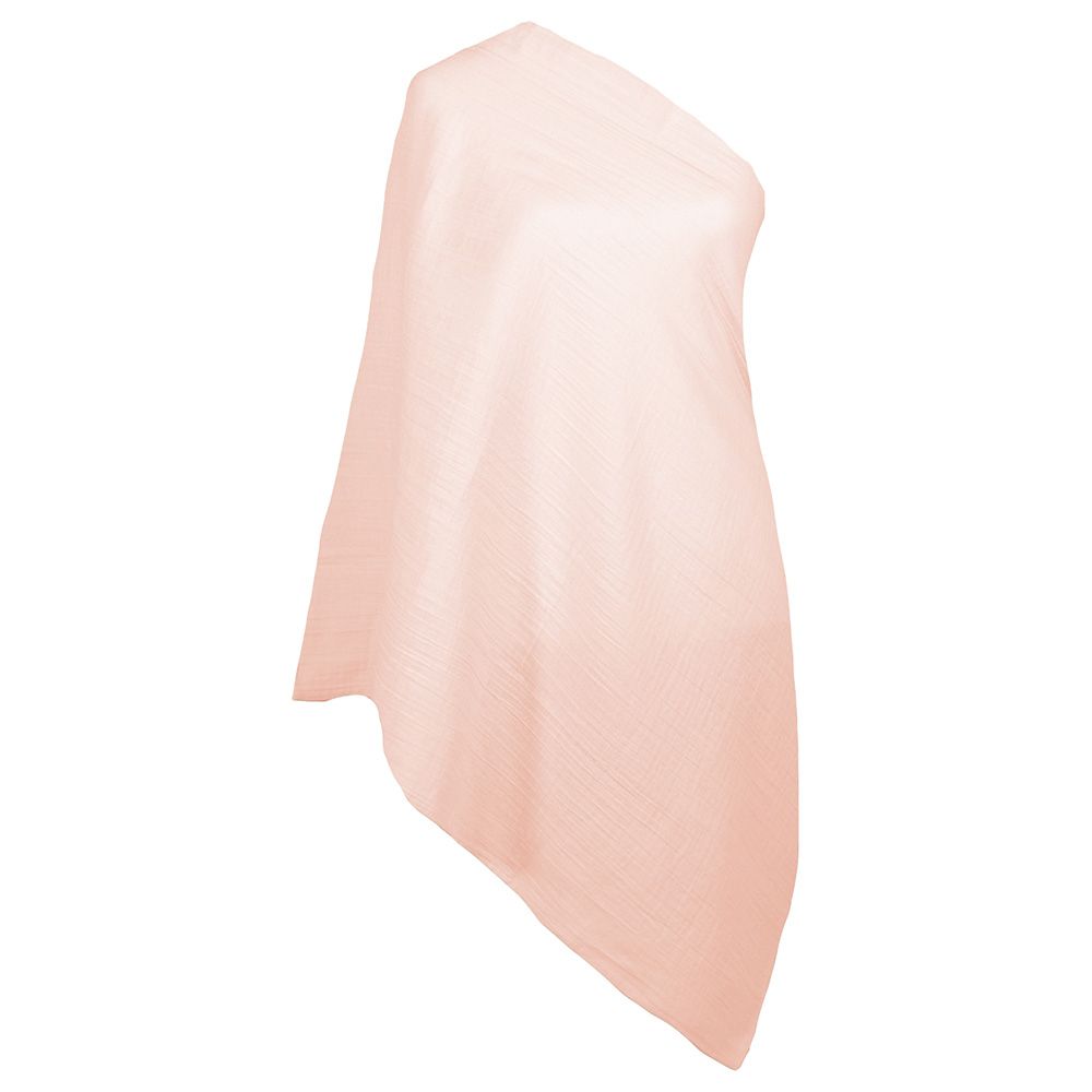 Me - Crinkle Muslin Organic Nursing Scarf - Blush